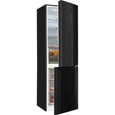 Abbildung von exquisit Kühl /Gefrierkombination &quot;KGC350 105 NF 040C&quot;, KGC350 040C inoxlook az, 193 cm hoch, 60 breit, Energieeffizienzklasse C, 347 L Volumen, Total NoFrost, Display