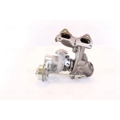 Abbildung von NISSENS 93435 Turbolader Abgasturbolader wassergekühlt pneumatisch mit Abgaskrümmer FIAT: Panda III Schrägheck, 500 C Cabrio