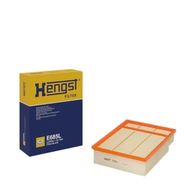 Abbildung von HENGST FILTER E685L Luftfilter 69 213 266 Filtereinsatz AUDI: A4 B7 Avant, B6 Limousine