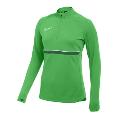 Abbildung von Nike Performance Academy DRIL Sweatshirt, Damen, Größe: XS, Light green spark/white/pine green/white