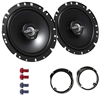 Abbildung von JVC CS J1720X Lautsprecher mit Einbauset passend für Citroen C3 Picasso ab 2009 Türen hinten 600 W 170mm 2 Wege Koax