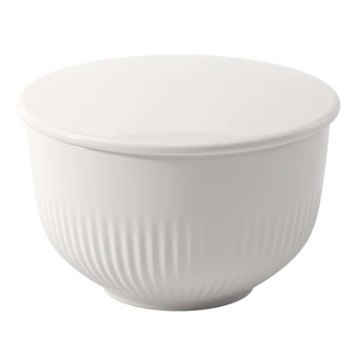 Abbildung von Villeroy &amp; Boch Afina Zuckerdose mit Deckel, Dose für Zucker, Süßstoffe oder kleine Leckereien, Spülmaschinenfest, Mikrowellengeeignet, Premium Porzellan Made in Germany