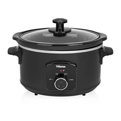 Abbildung von Tristar Schongarer, 180 W, Slow Cooker Multi Kocher Sou s Vide garen Keramik Küchenmaschine