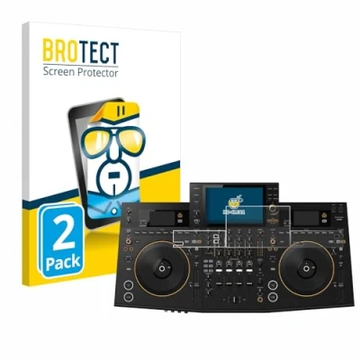 Abbildung von BROTECT (2 Stück Schutzfolie für Pioneer OPUS QUAD Displayschutz Folie Ultra Klar