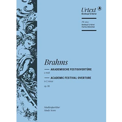 Abbildung von Akademische Festouvertüre c moll op. 80 Breitkopf Urtext Studienpartitur (PB 3693)