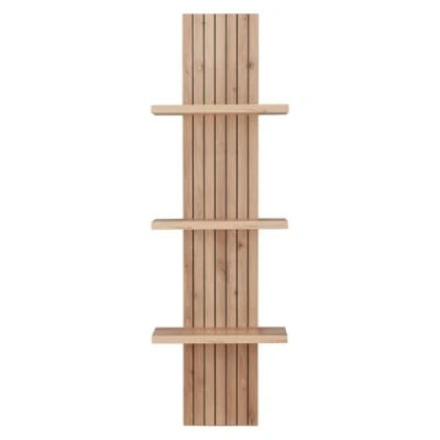 Abbildung von Lomadox Wandregal CUST 36, Artisan Eiche Rillenoptik, Breite 38 cm
