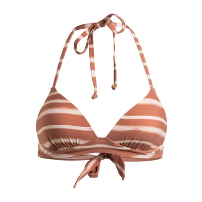 Abbildung von Roxy Classics Halter NECK Bikinitop, Damen, Größe: 75 B/C, Pink