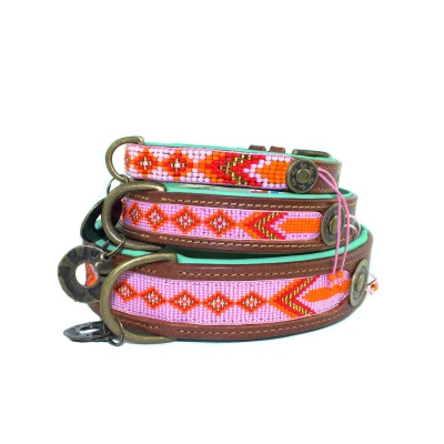 Abbildung von Dwam Halsband Sweet Mae Rosa Hundehalsband 38 47 x 4 cm...