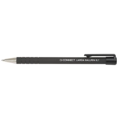 Abbildung von Q Connect KF00672 Kugelschreiber Lamda, 0,7 mm, schwarz