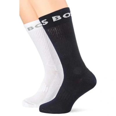 Abbildung von BOSS Men&#039;s 2P RS Sport Col CC Regular Socks, Natural108, 39 42