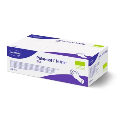 Abbildung von Peha soft Nitrile blue Unt.Hands.unsteri 150 St