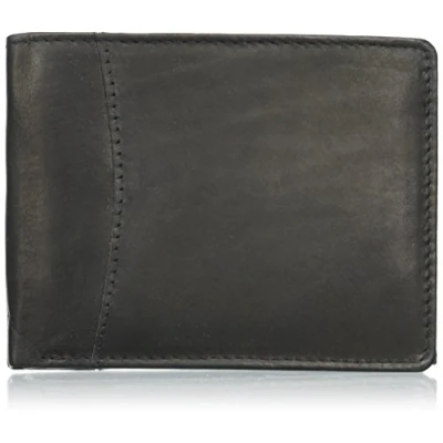 Abbildung von Bodenschatz Herren Geldbörse, Schwarz, 2x10x12 cm