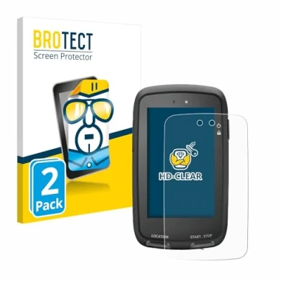 Abbildung von BROTECT (2 Stück Schutzfolie für Mitac Mio Cyclo Discover Pal Displayschutz Folie Ultra Klar