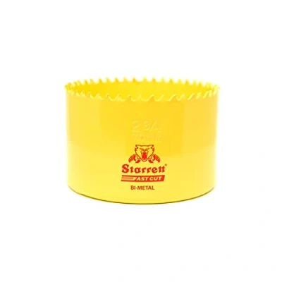 Abbildung von Starrett HSS Bi Metall Lochsäge FCH0234 schnell geschnittene extra Kobalt für rostfreies Holzblech Kunststoff Verschiedene Materialien 70mm