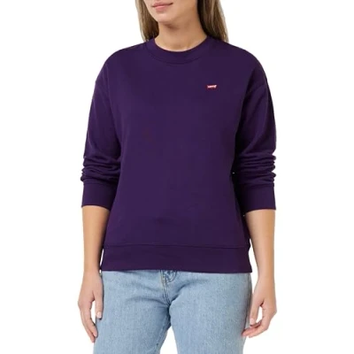 Abbildung von Levi&#039;s Damen Standard Crew Sweatshirt,Blackberry Cordial,XXS