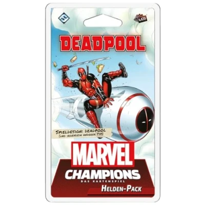 Abbildung von Fantasy Flight Games, Marvel Champions: LCG Deadpool, Helden Erweiterung, Expertenspiel, Kartenspiel, 1 4 Spieler, Ab 12+ Jahren, 45 90 Minuten, Deutsch