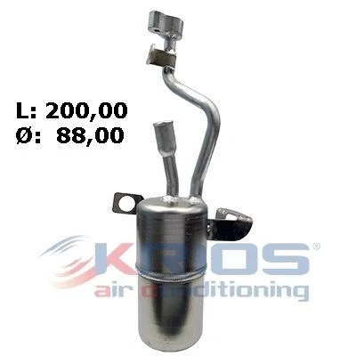 Abbildung von MEAT &amp; DORIA K132350 Trockner FORD: Focus 2 Schrägheck, Kombi, C Max