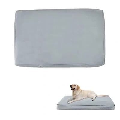 Abbildung von Nogsay Bezüge für Hundebetten,Ersatz Bezug Hundebett,Wasserdicht Waschbar Abnehmbare Haustierbett Hundematte Hundematratze Hundekissen mit Reißverschlüssen,Dog Bed Cover Only
