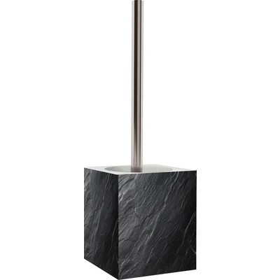 Abbildung von Sanilo WC Reinigungsbürste Granit, modern &amp; stylish, Bürste mit auswechselbarem Bürstenkopf