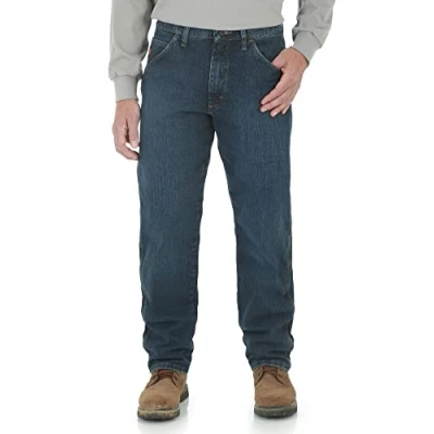 Abbildung von Wrangler Herren Riggs Workwear Big &amp; Tall Fr Relaxed Jeans Arbeitshose, Mittelstein, 56W x 32L
