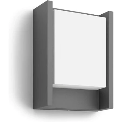 Abbildung von Arbour Außenwandleuchte warmweißes Licht breite Beleuchtung Philips