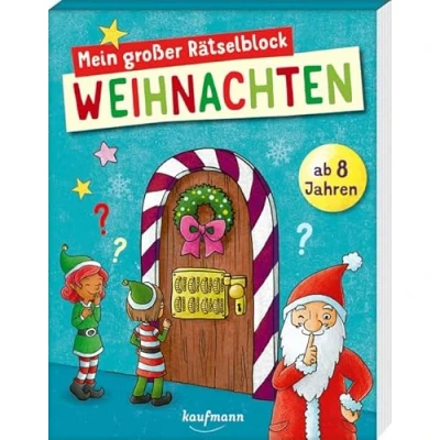 Abbildung von Mein großer Rätselblock Weihnachten: ab 8 Jahren