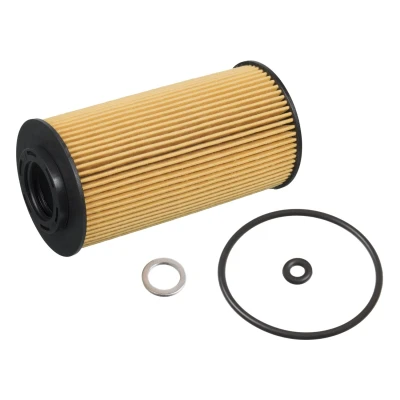 Abbildung von FEBI BILSTEIN 184391 Ölfilter mit Dichtring Filtereinsatz HYUNDAI: i30 I Schrägheck, Getz, i10 I, KIA: Picanto cee‘d Kombi, Schrägheck