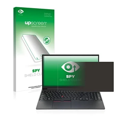 Abbildung von upscreen Anti Spy Blickschutzfolie für Lenovo ThinkPad E15 Gen 4 Privacy Screen Displayschutz Folie [Sichtschutz, Blaulichtfilter]