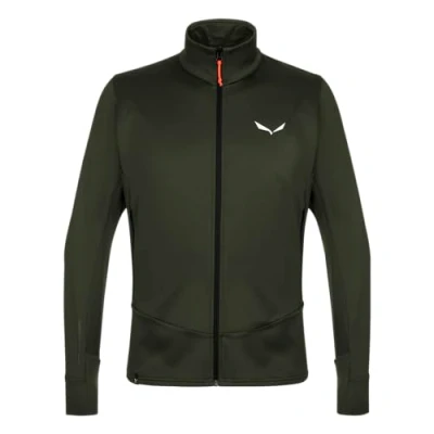 Abbildung von Salewa PUEZ Jacket Fleecejacke, Herren, Größe: 46, Dark olive
