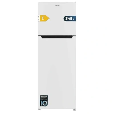 Abbildung von Cecotec Kühlschrank mit 2 Türen 255L Bolero CoolMarket 2D 255 NF Weiß E. Inverter Motor NoFrost, 170x54,5cm, 255L, No Frost, Energieklasse E, Innenanzeige, Wechselbare Tür