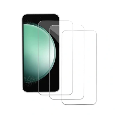 Abbildung von 3 Stück Schutzfolie Kompatibel mit Samsung Galaxy S23FE, 9H Härte Gehärtetem Glas, Anti Kratzer, Öl, Bläschen, Einfache Installation
