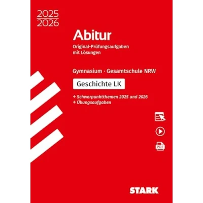 Abbildung von STARK Abiturprüfung NRW 2025/26 Geschichte LK