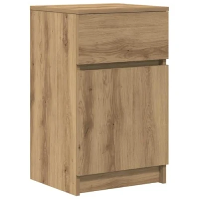Abbildung von vidaXL Nachttisch Artisan Eiche 39x35x65 cm Holzwerkstoff