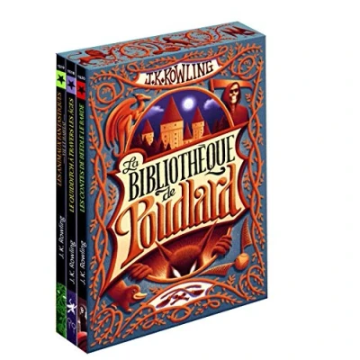 Abbildung von La bibliothèque DE Poudlard: LE QUIDDITCH A TRAVERS LES AGES ANIMAUX FANTASTIQUES CONTES BEEDL