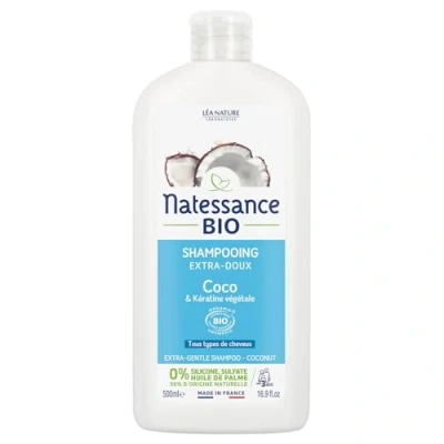 Abbildung von Shampoing extra doux coco bio et kératine végétale 500ml