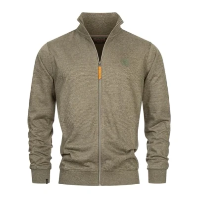 Abbildung von Indicode Jeans Yanic Sweatjacke, Herren, Größe: Medium, Army