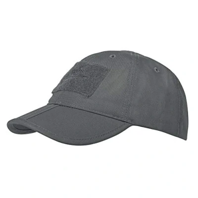 Abbildung von Helikon Herren sammenfoldelig kasket Tex Baseball Folding Cap Polycotton Ripstop, Shadow Grau, Einheitsgröße EU