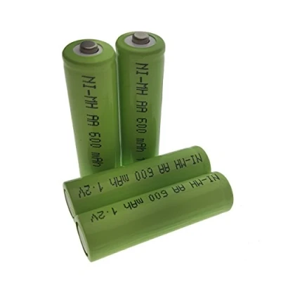 Abbildung von TRANGO Solarakkus Mignon 4er Pack 1000 AA Akku NI MH 600mAh 1.2 V für Solar Lampen Leuchten wiederaufladbar 600 mAh (1,2 V)
