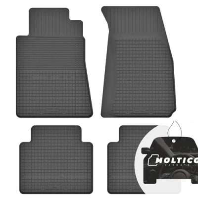 Abbildung von Gummimatten mit Rand Auto Fußmatten Gummi Automatten Passgenau 4 teilig Set passend für Chrysler PT Cruiser 2000 2010