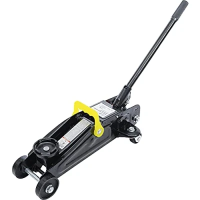 Abbildung von BGS DIY 70033 Rangier Wagenheber 1 t hydraulisch Stahl Konstruktion Hubhöhe 135 320 mm