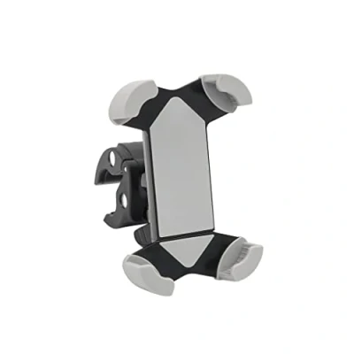 Abbildung von WEDO Smartphone Halter Clip It Bike für Fahrrad, E und Motorrad, mit Klemmhalterung, Farbe Schwarz, alle Smartphonegrößen geeignet