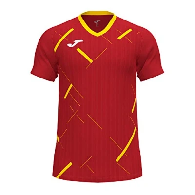 Abbildung von Joma T Shirt mit kurzen Ärmeln Tiger III Rot Gelb, 101903.609.S