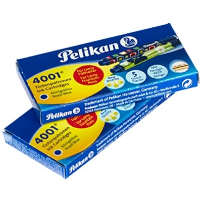 Abbildung von Pelikan 338285 Tintenpatronen für Lamy mit Motiv, blau
