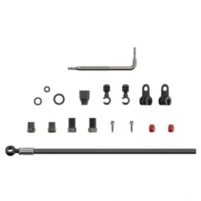 Abbildung von Sram Unisex Erwachsene Scheibenbremsleitungs Bremsleitungs Kit, Schwarz, 2000 mm