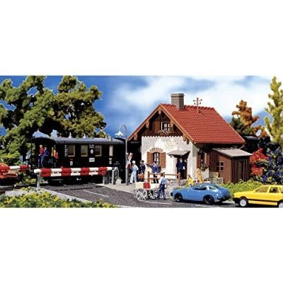 Abbildung von Faller Modelleisenbahn Set 120130 H0 Bahnwärterhäuschen