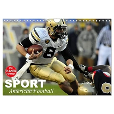 Abbildung von Sport. American Football (Wandkalender 2025 DIN A4 quer), CALVENDO Monatskalender
