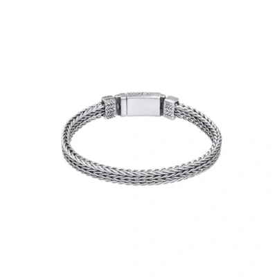 Abbildung von iXXXi Men Edelstahlarmband Brasilia Antiksilber 21cm