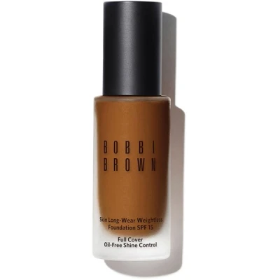 Abbildung von Bobbi Brown SKIN LONG WEAR Weightless Foundation SPF15 n080 almond, Damen, Größe: One Size, N 080 almond