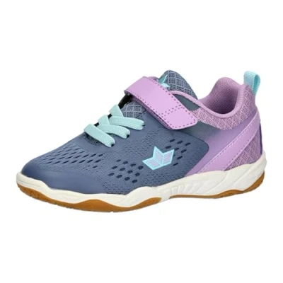 Abbildung von LICO KEY Sneaker low für Kinder, Größe: 28, Grey/violet/turquoise Schuhe