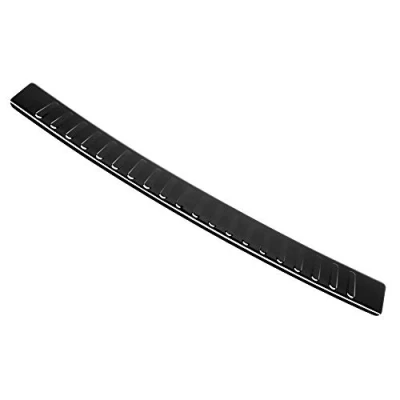 Abbildung von Aroba AR323 BL Edelstahl Schwarz Black Chrome Ladekantenschutz kompatibel mit Volkswagen Passat Variant B8 Kombi BJ. 11.2014 5.2019 passgenau Abkantung Farbe Anthrazit